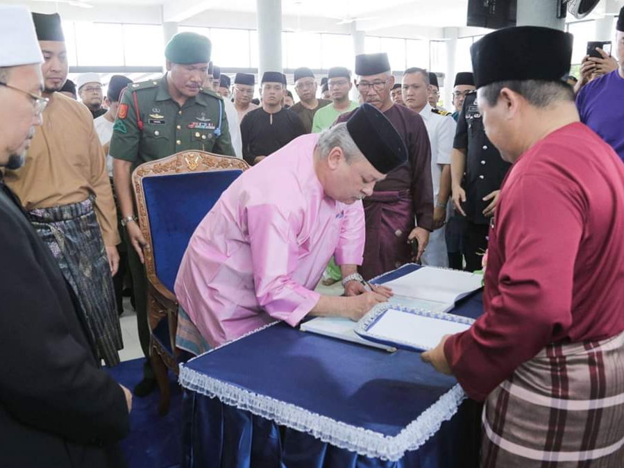 Perasmian MAsjid Daing Abdul Rahman Nusa Idaman Pada 22 November 2019 oleh DYMM Sultan Johor (8)