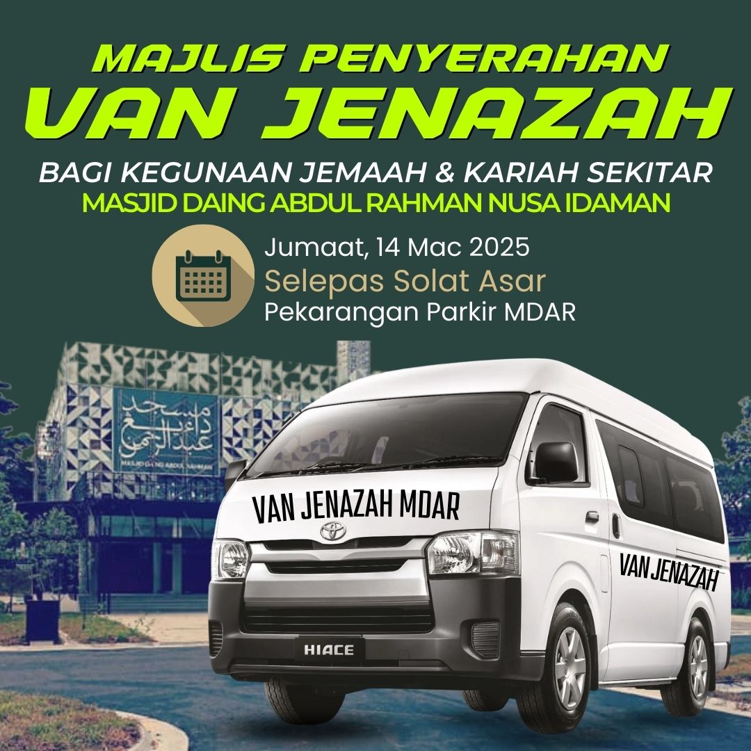 Majlis Penyerahan Van Jenazah